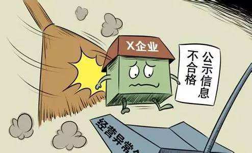 企业经营异常名录